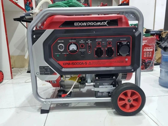 موتور برق بنزینی ادون مدل EPM-15000A-S ظرفیت ۱۳ کیلووات