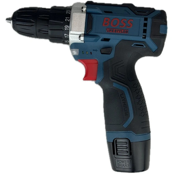 دریل شارژی پیچ گوشتی تک باتری 18 ولت باس BS-18V-Li-ion