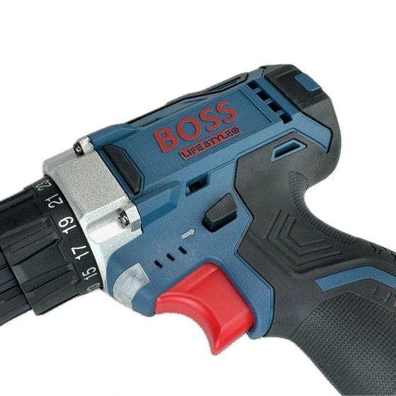دریل شارژی پیچ گوشتی تک باتری 18 ولت باس BS-18V-Li-ion