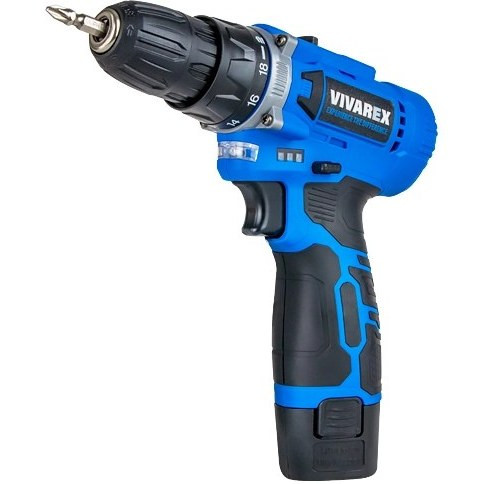 دریل شارژی ویوارکس مدل VR1215V ظرفیت ۱۲ ولت با ۲ باتری اتوماتیک
