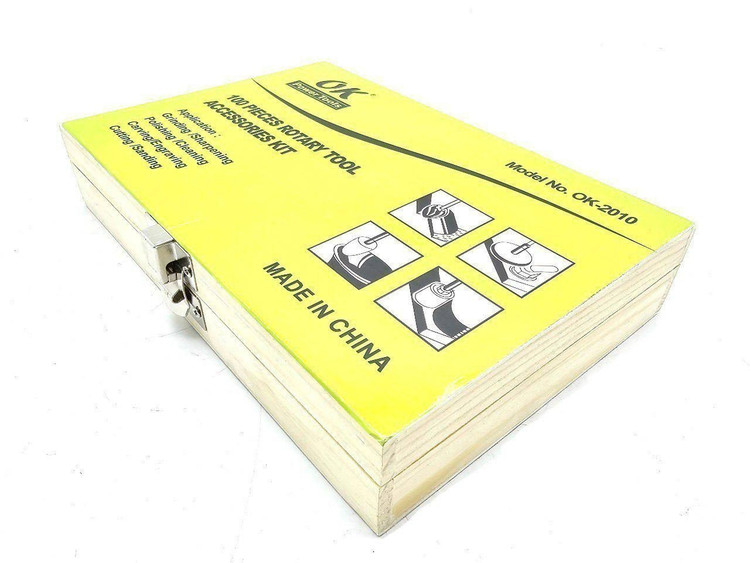 مجموعه مته فرز انگشتی اوکی مدل OK-2010 ظرفیت ۱۰۰ عددی