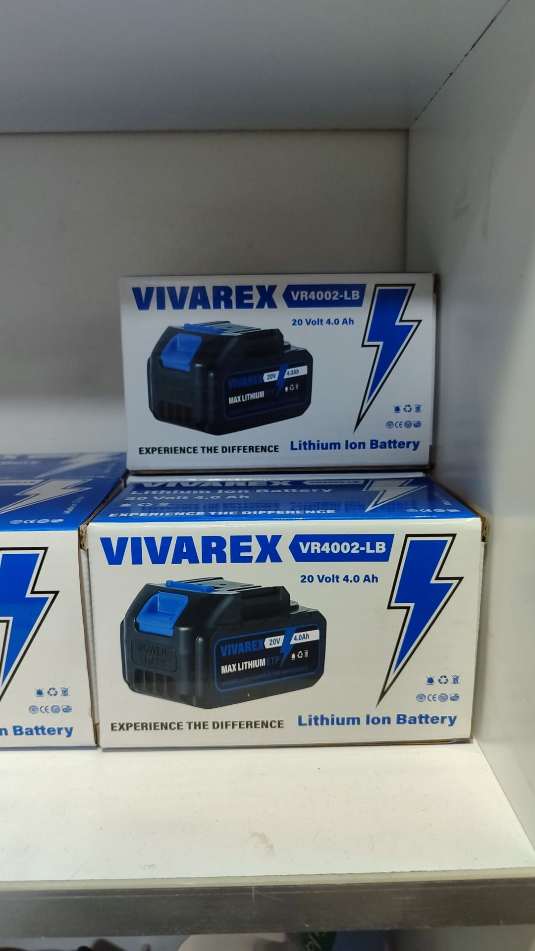 باتری ویوارکس مدل VR4002 ظرفیت ۲۰ ولت ۴ آمپر