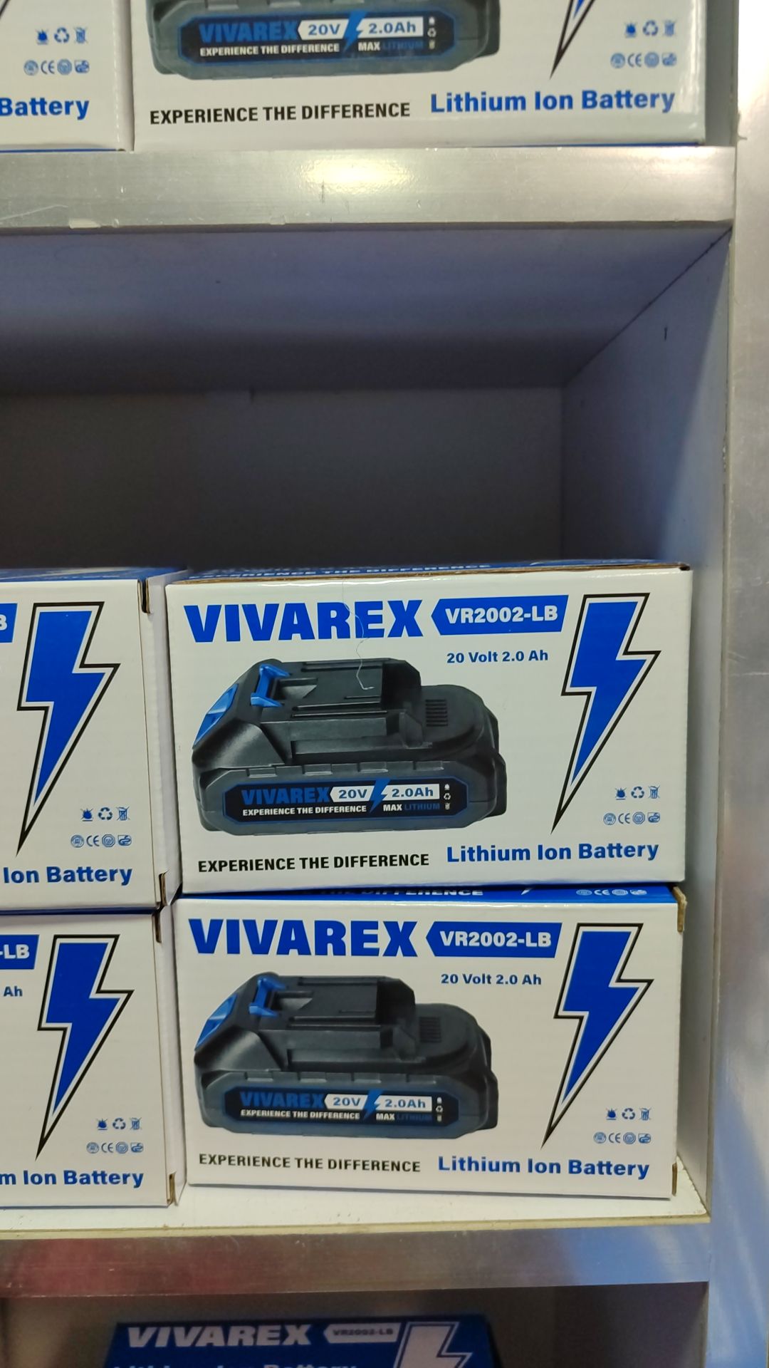 باتری کشویی ویوارکس مدل VR2002 ظرفیت ۲ آمپر ۲۰ ولت