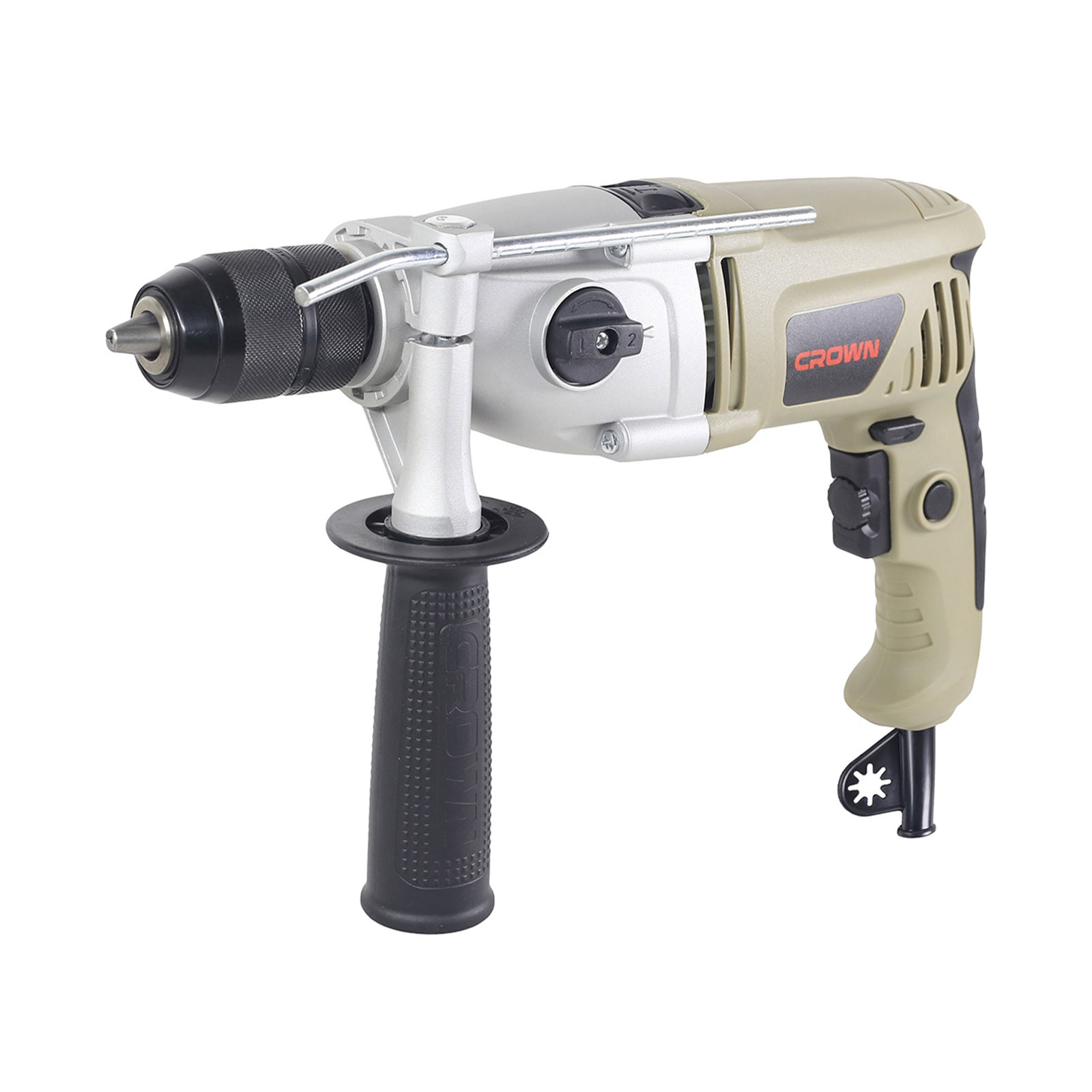 دریل گیربکسی 13 میلیمتر 810 وات CT10067C کرون (با ضمانت شرکتی)