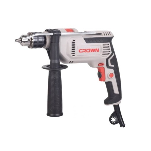 دریل چکشی 13 میلیمتر 650 وات سه نظام آچاری CT10216 کرون (با ضمانت شرکتی)