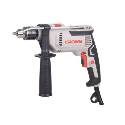 دریل چکشی 13 میلیمتر 650 وات سه نظام آچاری CT10216 کرون (با ضمانت شرکتی)