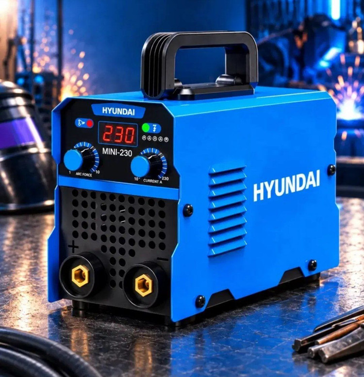 اینورتر جوشکاری 230 آمپر مینی با کابل وانبر مدل MINI-230 هیوندای(با ضمانت شرکتی)