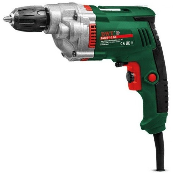 دریل 10 میلیمتری گیربکسی اتوماتیک مدل BM06-10GC دی دبلیو تی DWT (با ضمانت شرکتی)