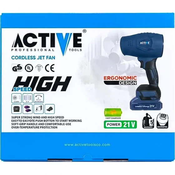 جت فن شارژی اکتیو مدل AC3235 ۲۱ ولت